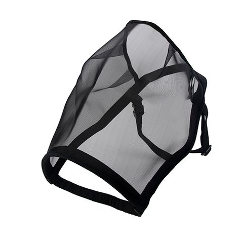 FLY MASK BLACK MESH - FULL