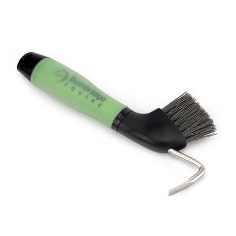 Hoof Pick With Brush - Gel Handle