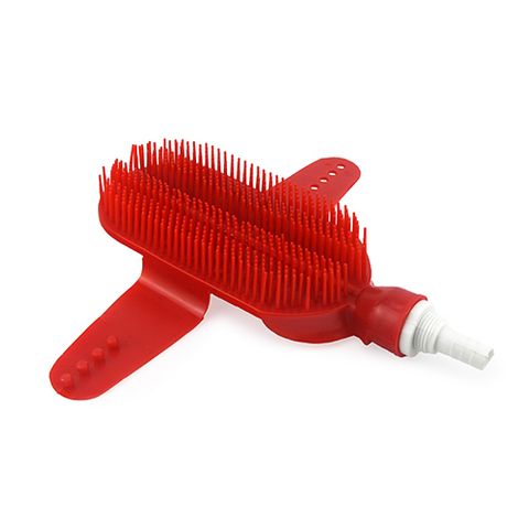 WASHER GROOMER CURRY COMB RED