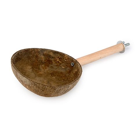 Bird Bowl With Stand - Natural