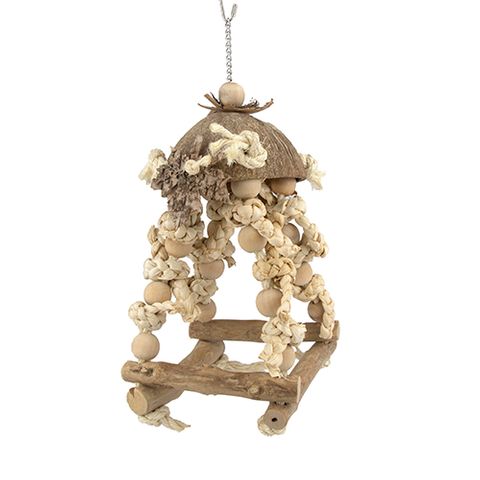 Bird Toy Naturals - Java Coconut Swing