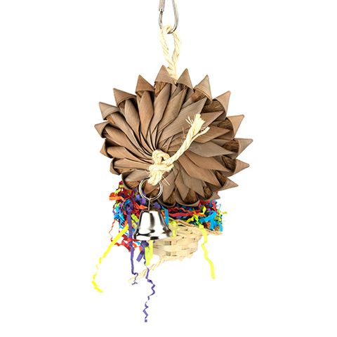 Bird Toy Naturals - Palm Flower Pot