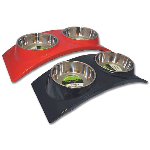 CURVED DOUBLE DINER BOWLS