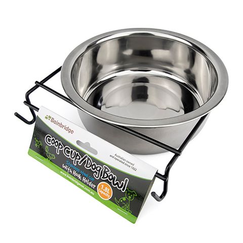 COOP CUP/DOG BOWL WITH HOOK HOLDER 1.8LT