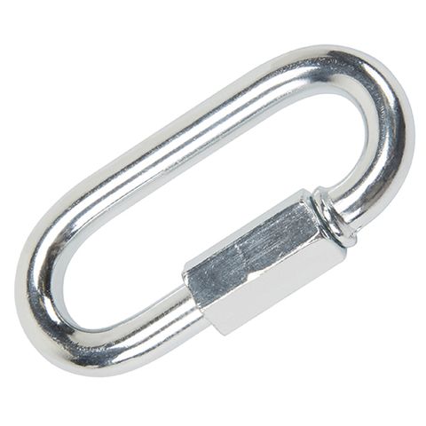 QUICK LINKS - ZINC PLATED 50MM X 5MM