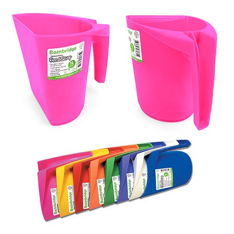 BAIN FEED SCOOP H/DUTY - 1LT - HOT PINK