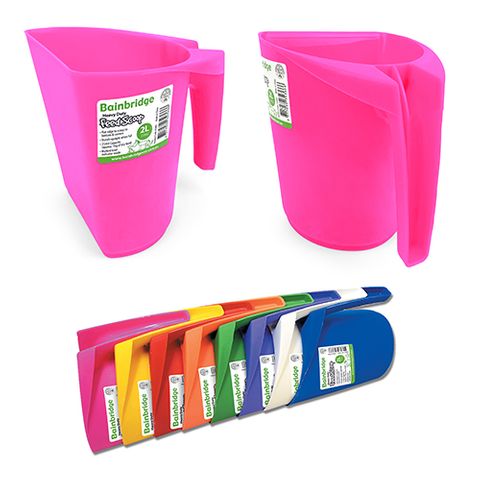 BAIN FEED SCOOP H/DUTY - 2LT - HOT PINK