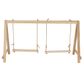 CHICKEN PLAYGROUND - WOODEN DOUBLE SWING