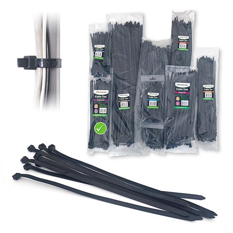 CABLE TIES 300MM X 4.8MM 100 PACK