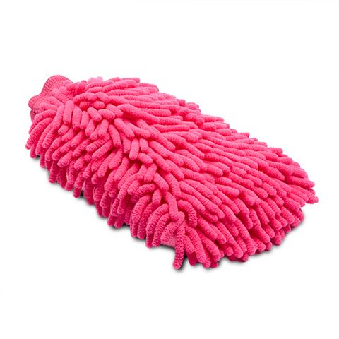 MICROFIBRE GROOMING MITT - PINK