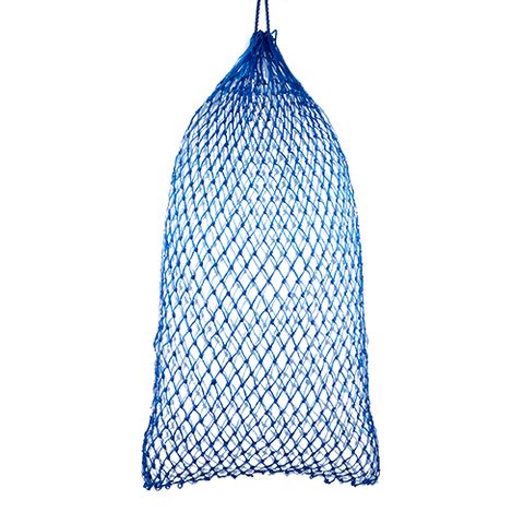 HAY NET SLOW FEEDER - 106CM - 2.5CM - BLUE