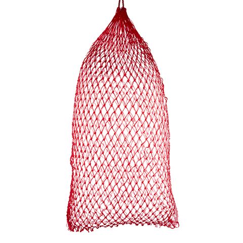 HAY NET SLOW FEEDER - 106CM - 2.5CM - RED