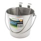 Flat Sided Stainless Buckets