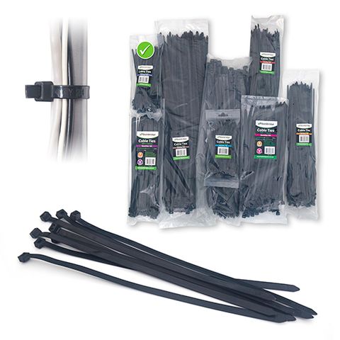 CABLE TIES 200MM X 4.8MM 100 PACK