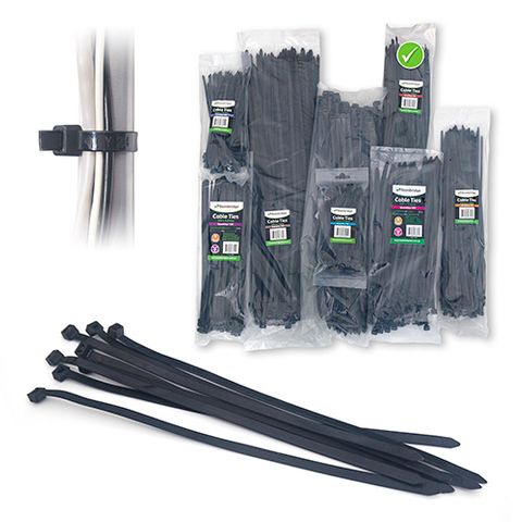 CABLE TIES 250MM X 4.8MM 100 PACK
