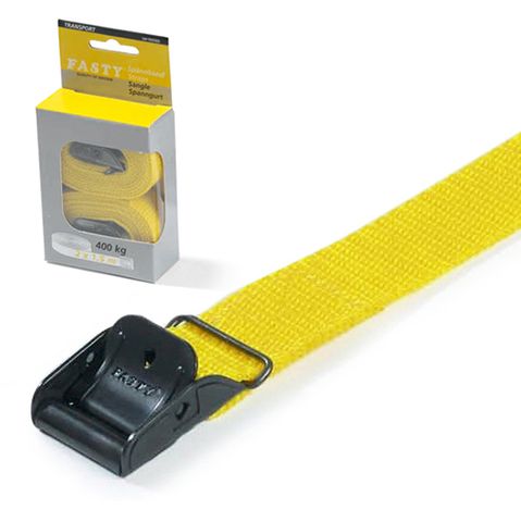 FASTY TRANSPORT STRAP YELLOW 150CM (2PK)