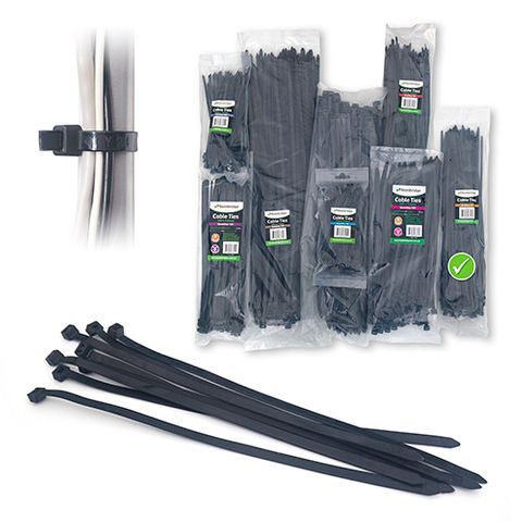 CABLE TIES 370MM X 4.8MM 100 PACK