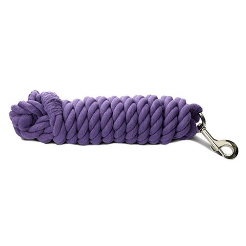 COTTON LEAD ROPE - PURPLE