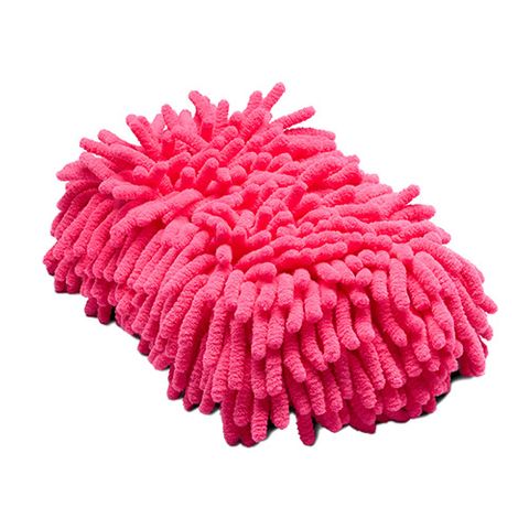 MICROFIBRE SPONGE WITH FINGERS - PINK
