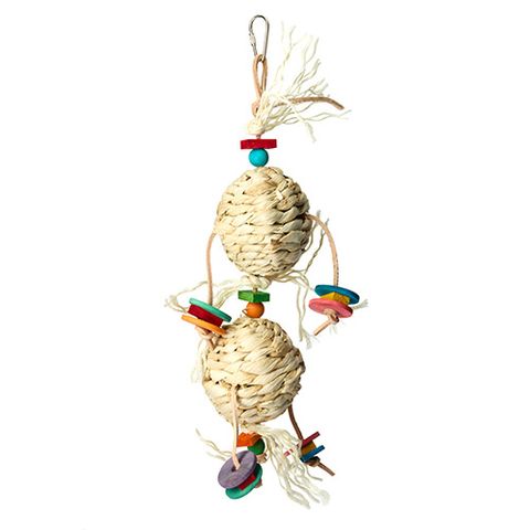 Bird Toy - Double Maize Ball