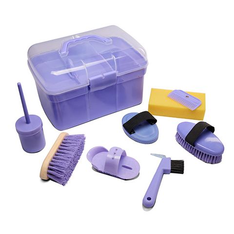 FILLED GROOMING KIT FOR KIDS - PURPLE