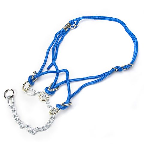 HACKAMORE HALTER BULL - BLUE