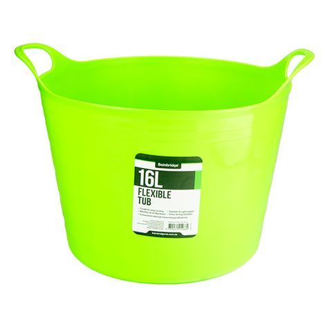 FLEXIBLE TUB 16 LITRE GREEN