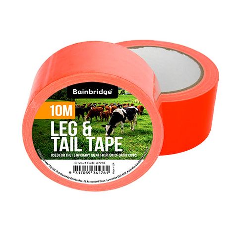 LEG & TAIL TAPE 10M ORANGE