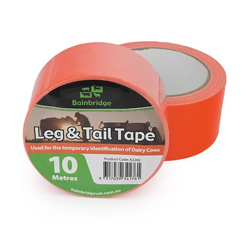 LEG & TAIL TAPE 10M ORANGE