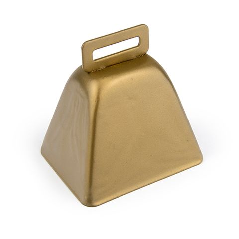 Gold Cow Bell