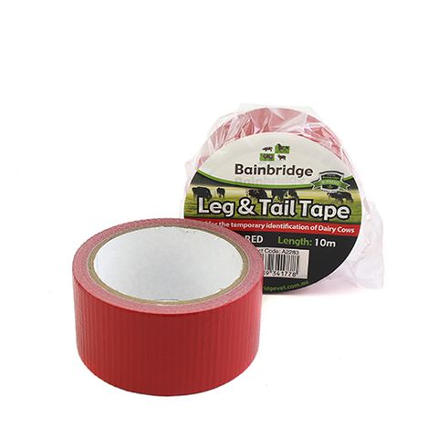 LEG & TAIL TAPE 10M RED
