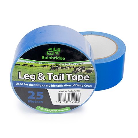 LEG & TAIL TAPE 25M BLUE