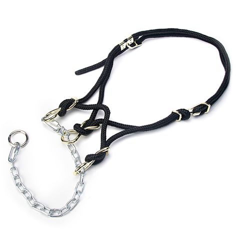 HACKAMORE HALTER HEIFER - BLACK