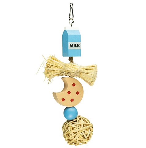 Bird/Small Animal Toy - Chew - Milk N Cookies