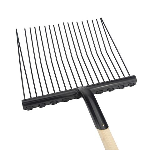 Metal Stable Forks - Wood Handle