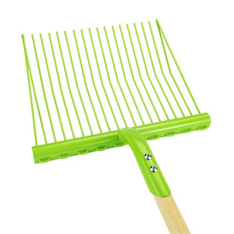 SUPREME STABLE FORK METAL - WOOD HANDLE - GREEN