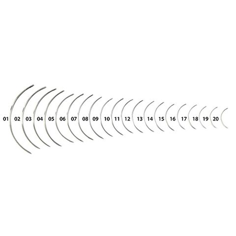 Curved Triangular Suture