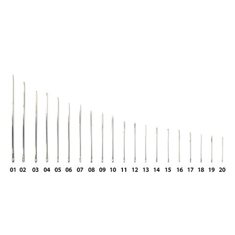 STRAIGHT TRIANGULAR SUTURE - SIZE 2 (104) - 6 PACK