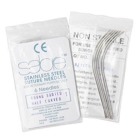 Half Curved Round Body Suture