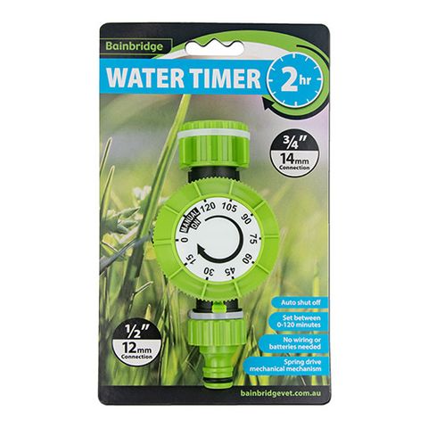 WATER TAP TIMER - 2 HOUR