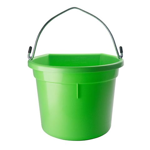 FLAT BACK BUCKET 20 LITRE - GREEN