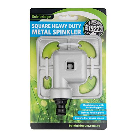 HEAVY DUTY METAL SPRINKLER - SQUARE PATTERN