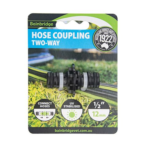 Hose Coupling - Two Way