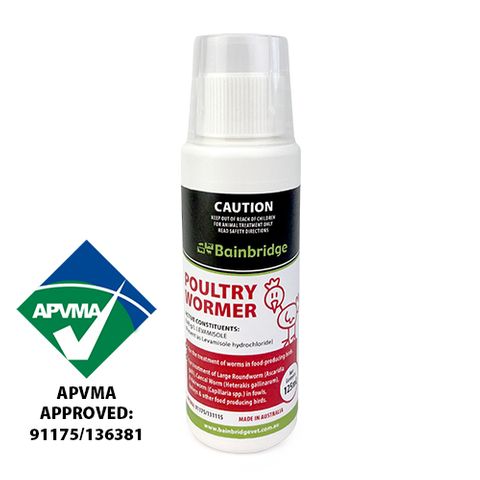 BAINBRIDGE POULTRY WORMER - 500ML