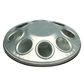 GALVANISED CHICK FEEDER - 8 HOLE