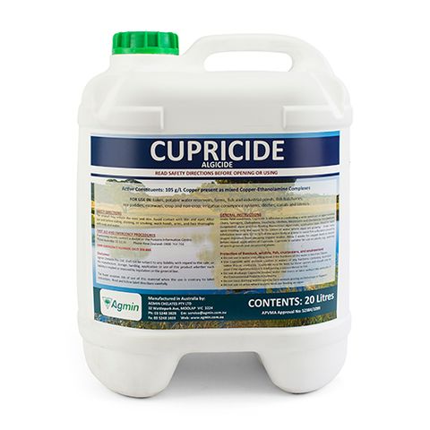 ALGAE REMOVER CUPRICIDE 20LT