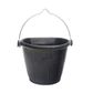 RECYCLED RUBBER FLAT BACK BUCKET - 18L