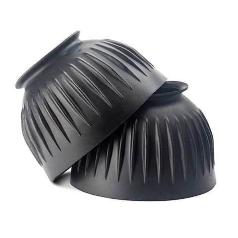 Ribbed Bell Boots Over-Reach