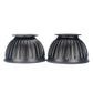Ribbed Bell Boots Over-Reach