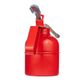 SHEARERS OIL CAN METAL RED